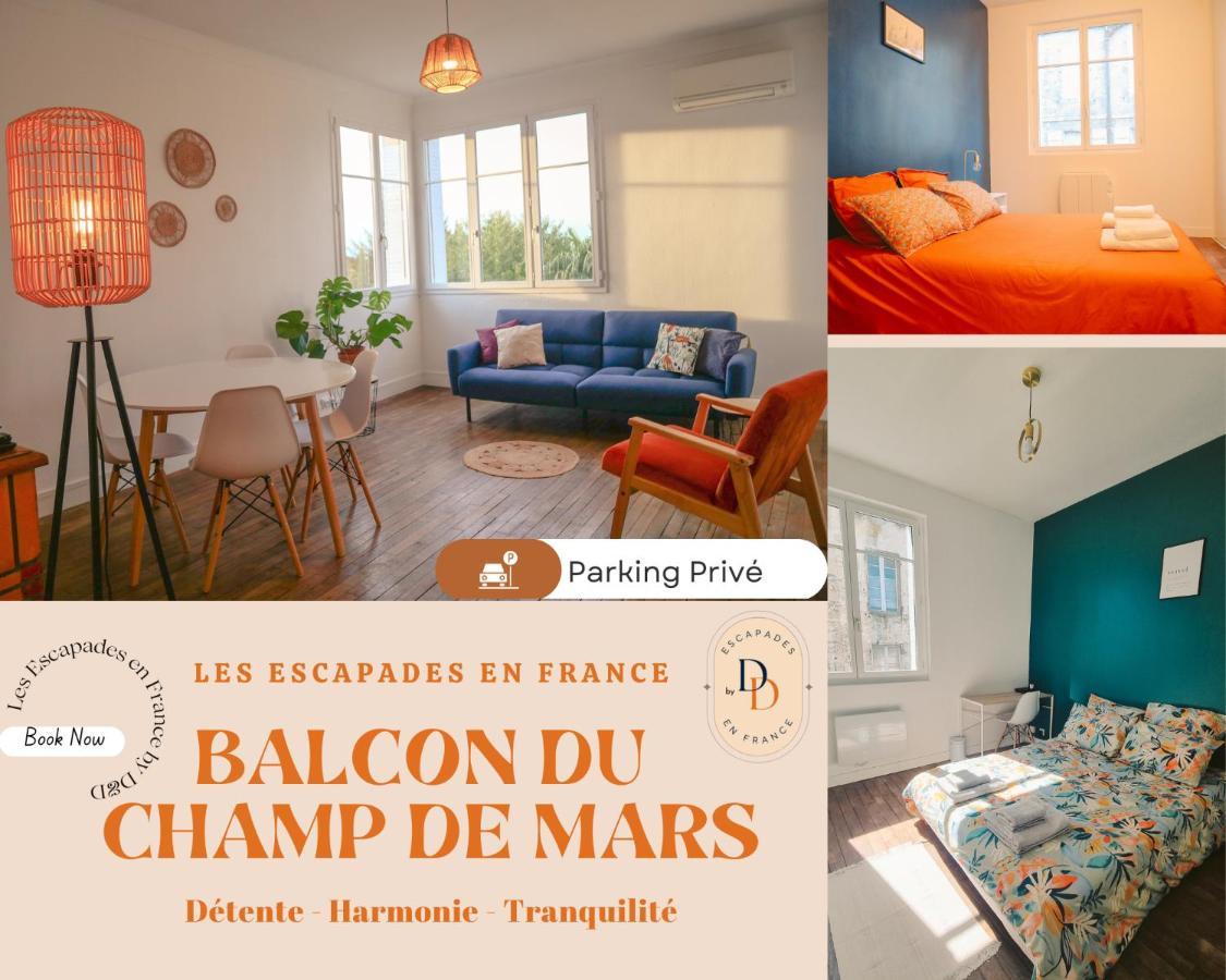 Balcon Du Champ De Mars - #Parking #Air Conditioner #Clim Angoulême Eksteriør billede